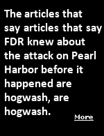 Not only that Washington knew in advance of the attack on Pearl Harbor, but it deliberately withheld it from commanders in Hawaii hoping that the ''surprise'' attack would catapult the U.S. into war.
